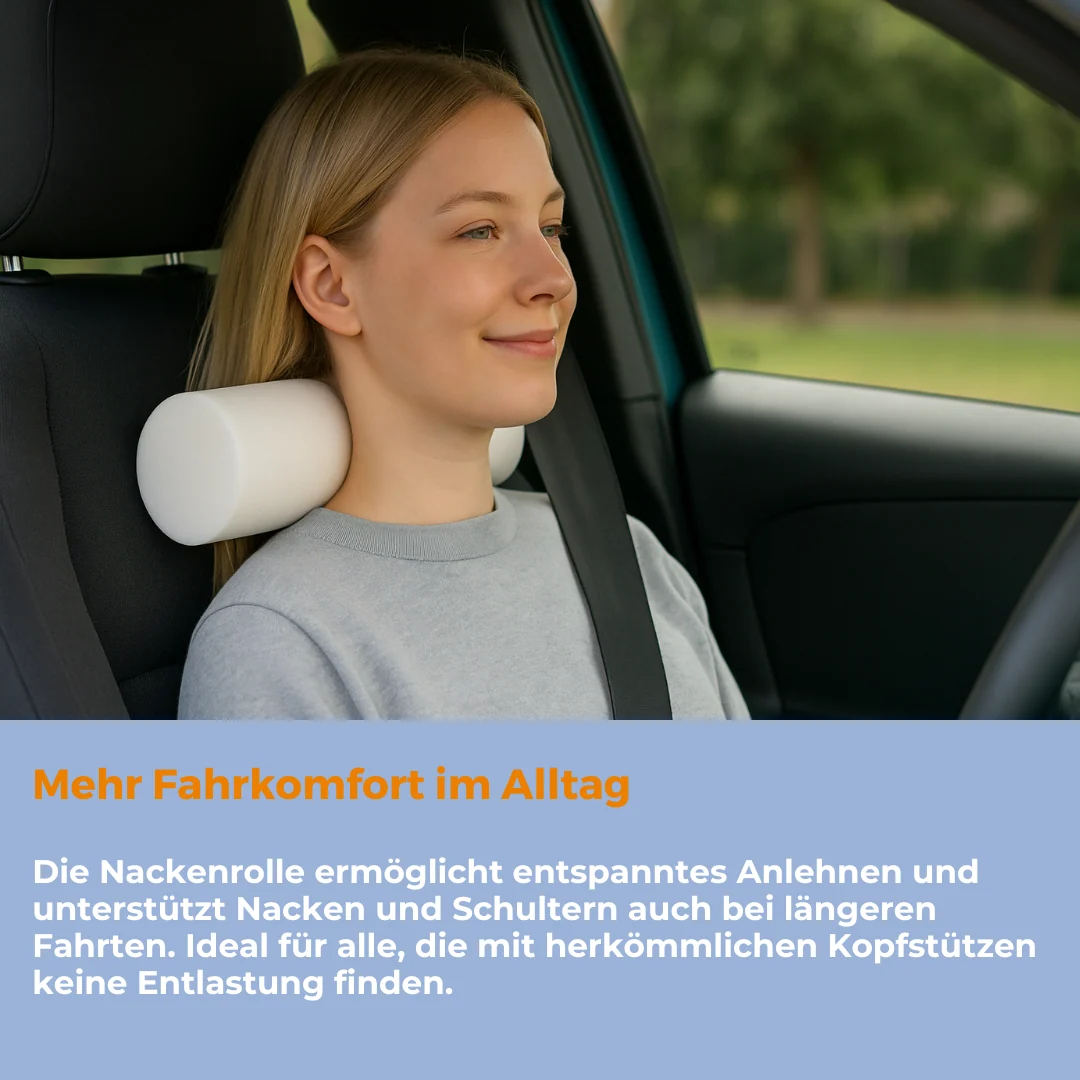 Nackenrolle 18 cm ∅ aus PUR-Schaumstoff – Bild 6