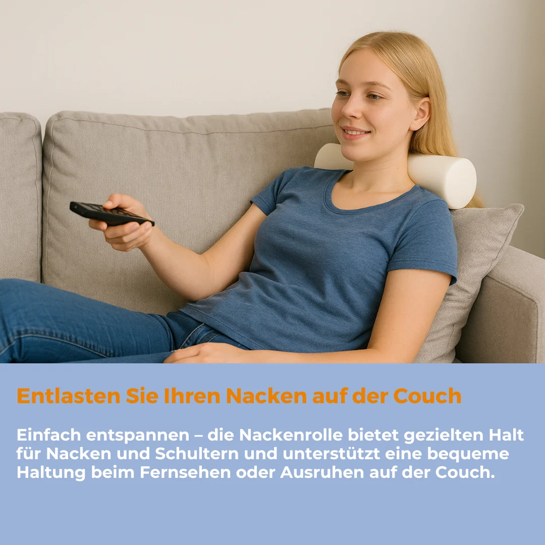 Nackenrolle 18 cm ∅ aus PUR-Schaumstoff – Bild 8