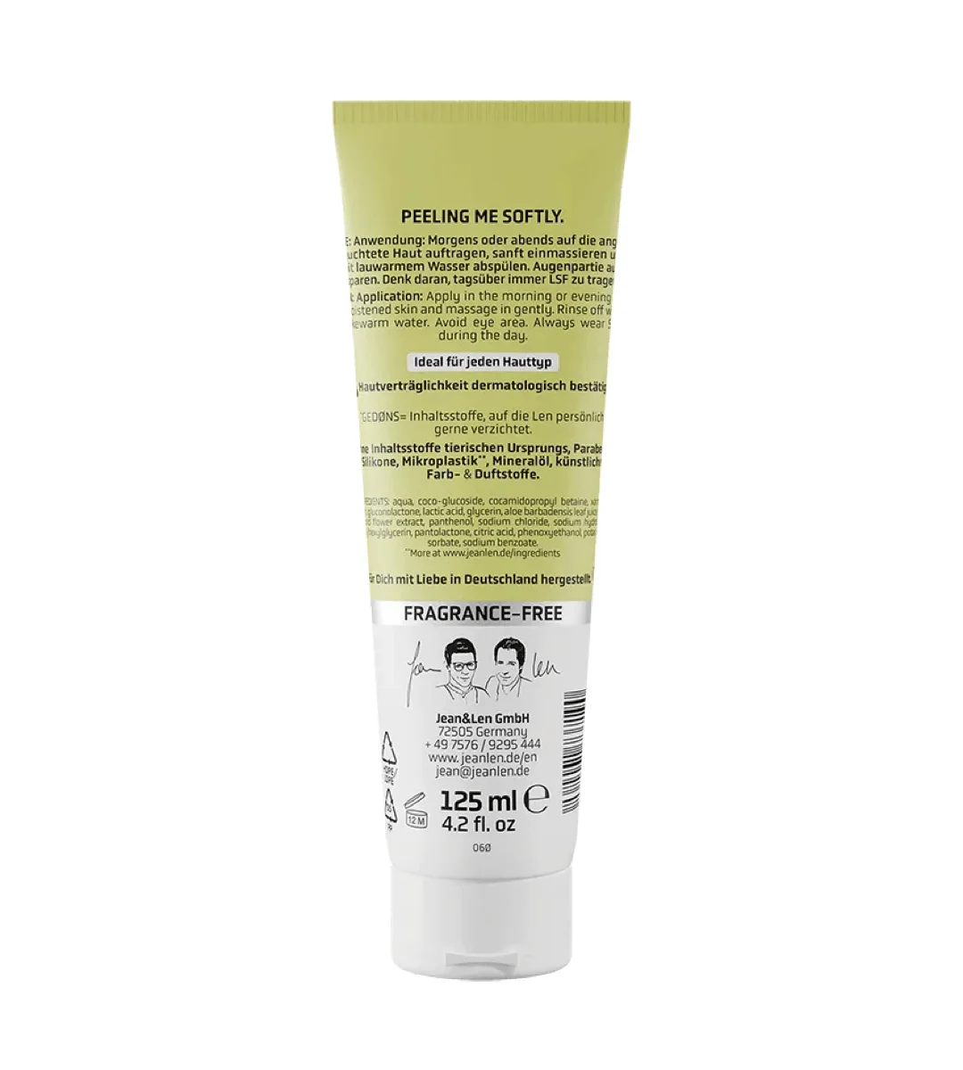 Jean & Len® | Peeling Gel Cleanser | 125 ml – Bild 3