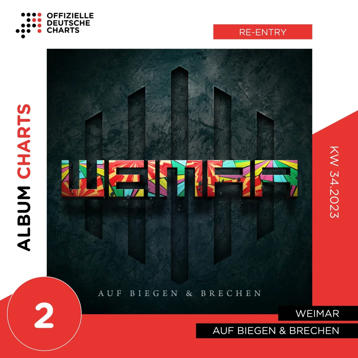Weimar - Auf Biegen & Brechen (Re-Edition) Digipack – Bild 3