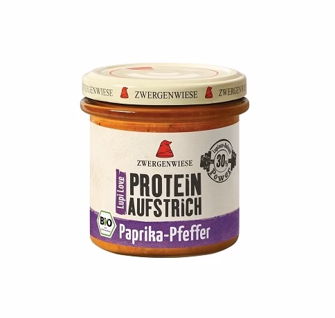Bio Protein Aufstrich Paprika-Pfeffer, vegan/glutenfrei – Bild 2