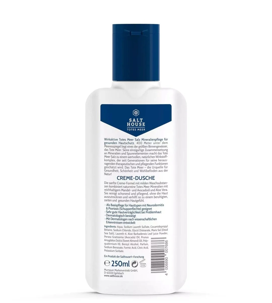 SALTHOUSE® Original Totes Meer Therapie | Creme Dusche | 250ml – Bild 3